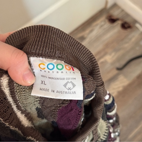 Coogi Australia Vintage Knit Sweater XL - Picture 7 of 8